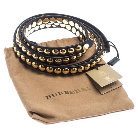 burberry studded wrap belt|Burberry Designer Belts for Women .